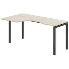 Стол Norden 140x90x75 SG.231.OL.44.AN.L (антрацит/дуб светлый)