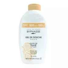 BYPHASSE Байфаз Гель для душа PLAISIR  Цветы Тиаре 600 мл