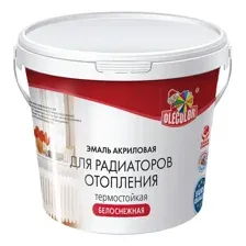 Эмаль Olecolor Для радиаторов отопления 2.5 кг (матовый)