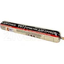 Герметик акриловый VGT Для срубов (900г, сосна)