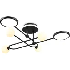 Люстра средней высоты Ambrella light Comfort FL66232/6 BK (черный)