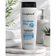 Шампунь для волос Compliment Hyaluron Filler с эффектом керапластики 400мл