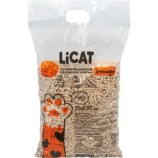 Наполнитель для туалета LiCat Древесный Эконом (3.15кг)