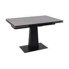 Стол раздвижной AV 2119 1200 (1800)*800 серый матовый LARKA GREY/черный