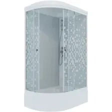 Душевая кабина Triton Коралл В3 120x80 R (мозаика)