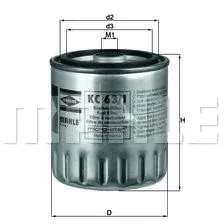 Топливный фильтр Mahle Knecht KC631D