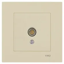 Розетка Viko Karre / 90964710 (кремовый)