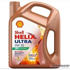 Моторное масло Shell Helix Ultra ECT C2/C3 0W-30 4л