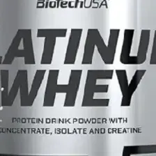 Протеин PLATINUM + Creatine, BioTechUSA, БЕЛЫЙ ШОКОЛАД-МАЛИНА, 2000 г