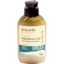 Крем для рук Ecolatier Urban SOS глубокое увлажнение алоэ вера кокос и пантенол (400мл)
