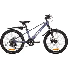 Детский велосипед Novatrack Tiger Pro 20 / 20MHD.TIGERPRO.BL4 (голубой, разобранный, в коробке)