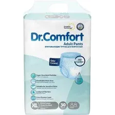 Трусы-подгузники для взрослых Dr. Comfort Adult Pant Jumbo pack XLarge (30 шт)