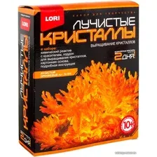 Набор для опытов Lori Лучистые кристаллы. Оранжевый кристалл Лк-005