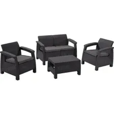 Комплект Keter Corfu Set, графит
