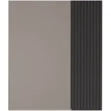 Style Line Шкаф с зеркалом Стокгольм ВЛДСП 60
