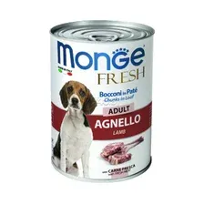 Консервированный корм для собак Monge Monoprotein с ягненком (400 г)