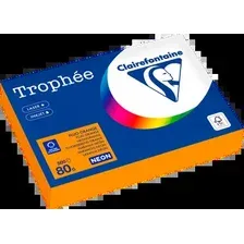 Офисная бумага Clairefontaine А4 80г/м2 2978C (500л, неон оранжевый)