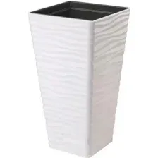 Кашпо Formplastic Sahara Dunes, 3960-011, белый