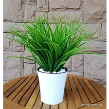 Искусственное растение Forgarden Осока в белом горшке BN10629 38 см