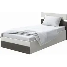 Кровать PROxSON Milton с ПМ 90x200 (дуб шамони светлый 124/дуб кантербери)