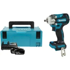 Гайковерт аккумуляторный ударный MAKITA LXT DTW 302 RTJ 
