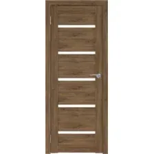 Дверь межкомнатная Юни Бона 01 70x200 (дуб стирлинг/стекло белое)