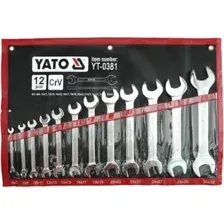 Набор ключей Yato YT-0381 12 предметов