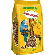 Корм для птиц ЗООМир Робинзон для мелких попугаев (800г)