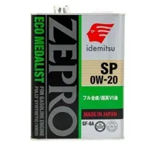 Моторное масло IDEMITSU ZEPRO ECO MEDALIST SP 0W-20 SP/GF-6A