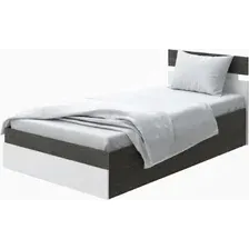 Кровать PROxSON Milton с ПМ 80x190 (дуб кантербери/белый)