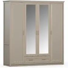Шкаф Black Red White Classic SZF2D2L1S (глиняный серый)