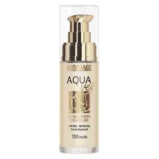 Крем-флюид тональный LUXVISAGE AQUA veil HYALURON COMPLEX тон 130 nude