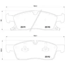 Brembo P37017