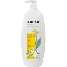 Гель для душа Sanko Botanical Цветок Ванили (2л)