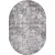 Ковер для жилой комнаты Merinos Tornado F050-OVAL-GRAY (1.5x2.3)