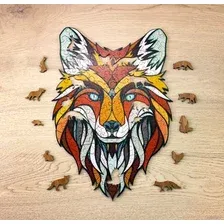 Пазл Eco-Wood-Art Лис в деревянной упаковке