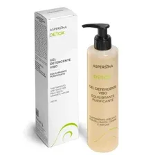 ASPERSINA DETOX GEL DETERGENTE VISO Гель очищающий балансирующий для комбинированной и жирной кожи с муцином улитки и миндальной кислотой 250мл