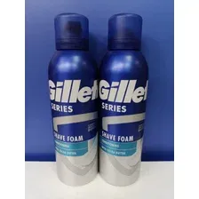 Пена для бритья Gillette Series Conditioning питающая и тонизирующая с маслом какао 2 шт. х 200 мл