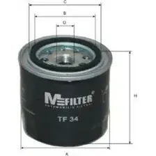 Фильтр масляный MFILTER TF34