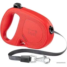 Поводок-рулетка Ferplast Flippy One Tape S 75092222 (красный)