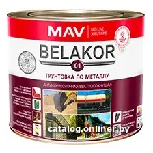 Алкидная грунтовка Belakor 01 (2.4 л, красно-коричневый)