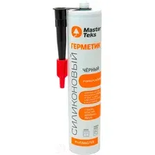 Герметик силиконовый MasterTeks ProfiMaster Универсальный (290мл, черный)