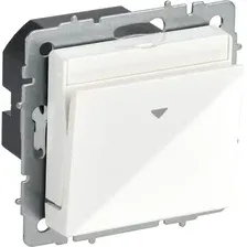 Выключатель IEK Brite BR-V11-0-10-K01 (белый)