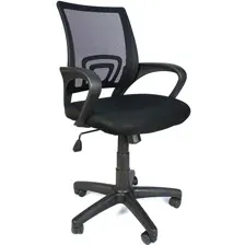 офисное компьютерное кресло Everprof EP-696 PL, черный