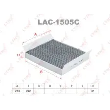 Салонный фильтр LYNXAUTO LAC-1505C OPEL Meriva 04-10