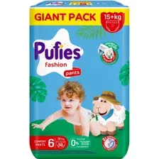 Трусики-подгузники Pufies Pants Fashion Extra Large 15+кг (56 шт)