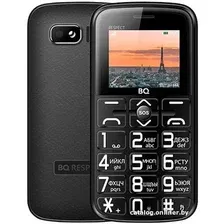 Кнопочный телефон BQ BQ-1851 Respect (черный)