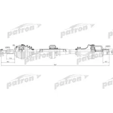 Полуось передняя правая 23x755x49x23 DACIA LOGAN 04- LOGAN MCV 07- PATRON PDS0220