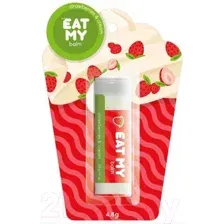 Бальзам для губ Eat My Земляника со сливками