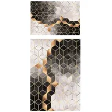 Коврик для ванной Lemir home HT 322 (100x60/40x60)